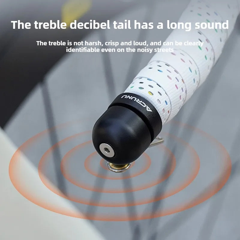 Bicycle Handle Bell Aluminum Alloy 110dB Loud Campanilla Bicicleta MTB Road Bike Safety Mini Bike Horn Cycling Accessories
