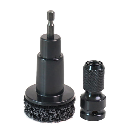 Professional Auto Wheel Hub Brush And Grinder Tool Kit - Brake Dust&Rust Removal Wheel Polishing Cleaner Set for Hub Maintenance