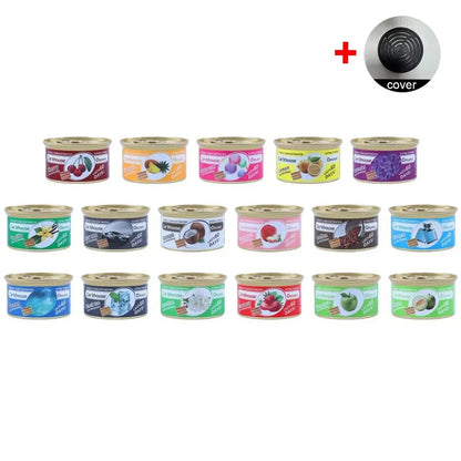 Car Air Freshener Bubble Gum Scent Organic Cans Odor Eliminator Essential Long-Lasting Strong Fragrance For Auto Home Closet