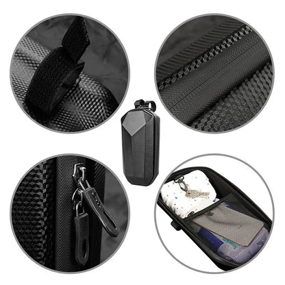 Electric Scooter Bag Storage Electric Bike Handlebar Bag Scooter Storage Bag with Large Capacity Waterproof Front Handlebar Bag