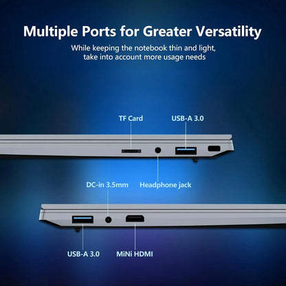2026 New laptop 15.6 Inch Windows 11 Intel Core i9 9900 16GB RAM 1TB 2TB SSD Fingerprint Unlock Study Office Pc Gaming Laptops