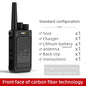 Mini Portable Walkie Talkie 2pcs UHF Radio Wireless Intercom VOX Function PMR446 Walkie Talkie Two Way Radio Station KSUN X26