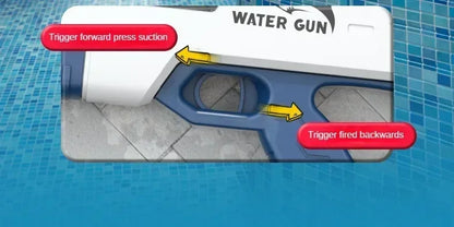 Kids Electric Water Gun Toys Summer Outdoor Beach Pool Garden Fight Games High Pressure Automatic Bursts Watergun Children Gifts