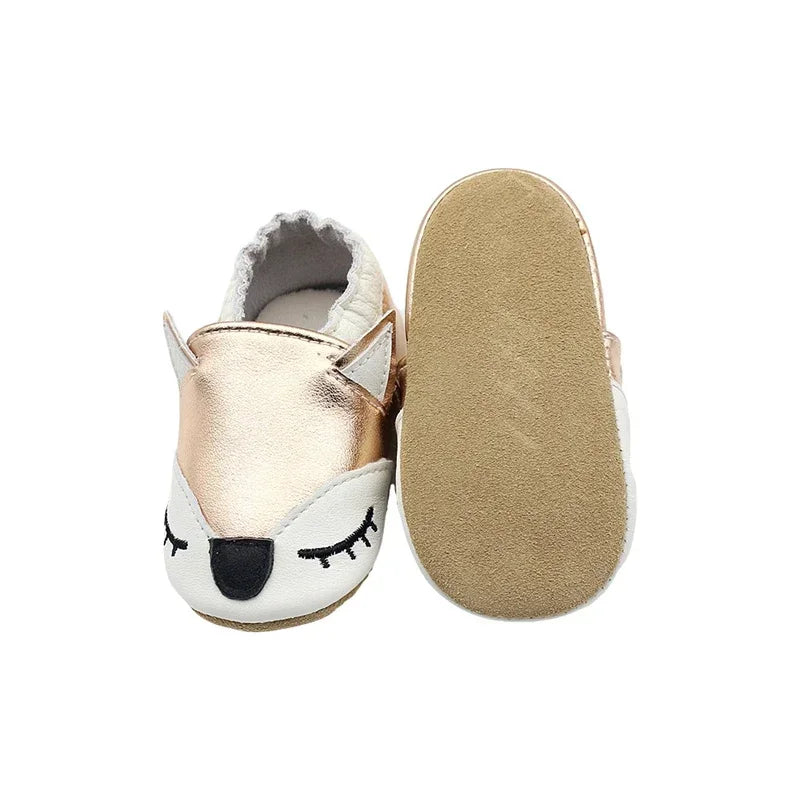 Toddle Baby Shoes Newborn Infant Shoe Boys Girls Soft Genuine First Walkers Baby Moccasins 0-24Months Cowhide Bottom Skid-Proof