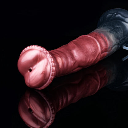 NNSX Horse Squirting Anal Plug Dildo Ejaculation Penis with Strong Sucker G-spot Stimulation Silicone Erotic Sex Toys For Woman