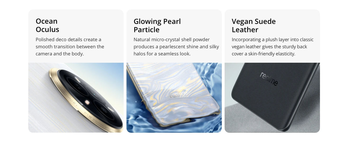 realme 14 Pro Smartphone 5G Titanic 6000mAh battery 45W SUPERVOOC charging 50MP Sony IMX882 OIS Camera, Dimensity 7300 Energy 5G processor, 120Hz Curved Display