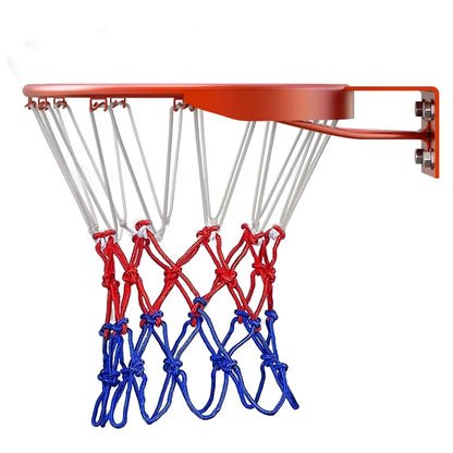 1-5PCS Basketball Net All-Weather Basketball Net Tri-Color Basketball Hoop Net Powered Basketball Hoop Basket Rim Net 농구골대