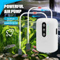 Air Pump With Adjustable Air Volume 2 Working Modes Portable Oxygen Aerator Pump For Fishing Aquarium Fish Tank