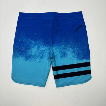 Classic Hur Men's Two-line Shorts Surf Swim Sport Waterproof Beach Boardshorts High Stretch Quick-dry Man Swim Trunks