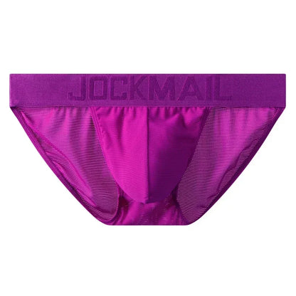 Sexy Man's Underwear Briefs Underpants Nylon Mesh Quick Dry Men's Briefs Bikini Slip Men's Tanga Briefs Nylon  SPANDEX