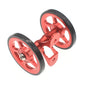 TWTOPSE dviračio lengvoji padanga sparnų ratukas, skirtas Brompton sulankstomam dviračiui, purvasaugio ratas, dvigubas AL7075 CNC A C linija 77g 60mm