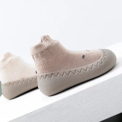 Baby Socks Shoes Infant Cute Cartoon Kids Boy Shoes Soft Rubber Sole Child Floor Sneaker BeBe Booties Toddler Girls First Walker