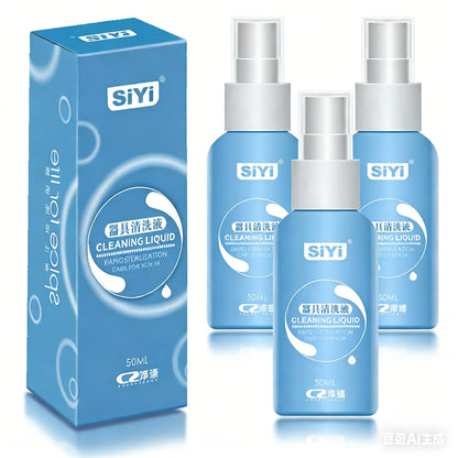 1-4pcs Anti-bacterial Sex Toy Cleaner Disinfection Liquid for Vibrator Body Safe Cleaning Spray Bottle Sex Products