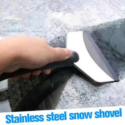 2Pcs Multifunction Car Snow Shovel Winter Windshield Defrosting Ice Scraper Tool Glass Snow Removal Tools Auto Accessories
