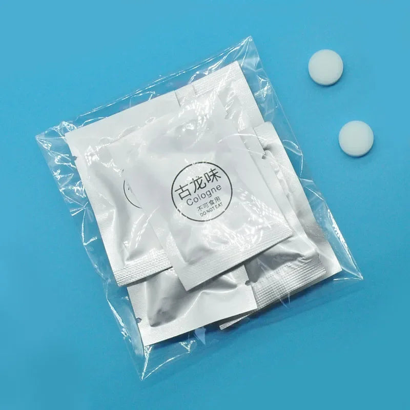 50/40/30/20/10pcs Car Air Freshener Supplement 7 Pcs/Lot Solid Car Perfume Car Air Conditioner Vent Auto Ocean Refill Air Outle