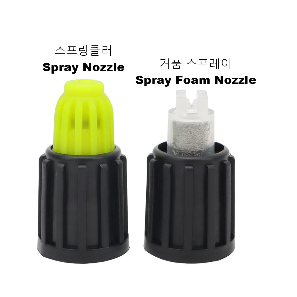 Car Wash Spray Bottle Nozzle Spray Foam Water Spray Nozzle Manual Pressure PA Foam Pot Stainless Steel Wire Foam Mesh Foam