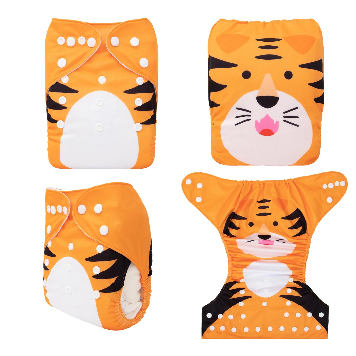 U Pick ALVABABY Digital Position Cloth Diapers Baby Reusable Modern Cloth Nappy for Baby with 1pc Microfiber Insert