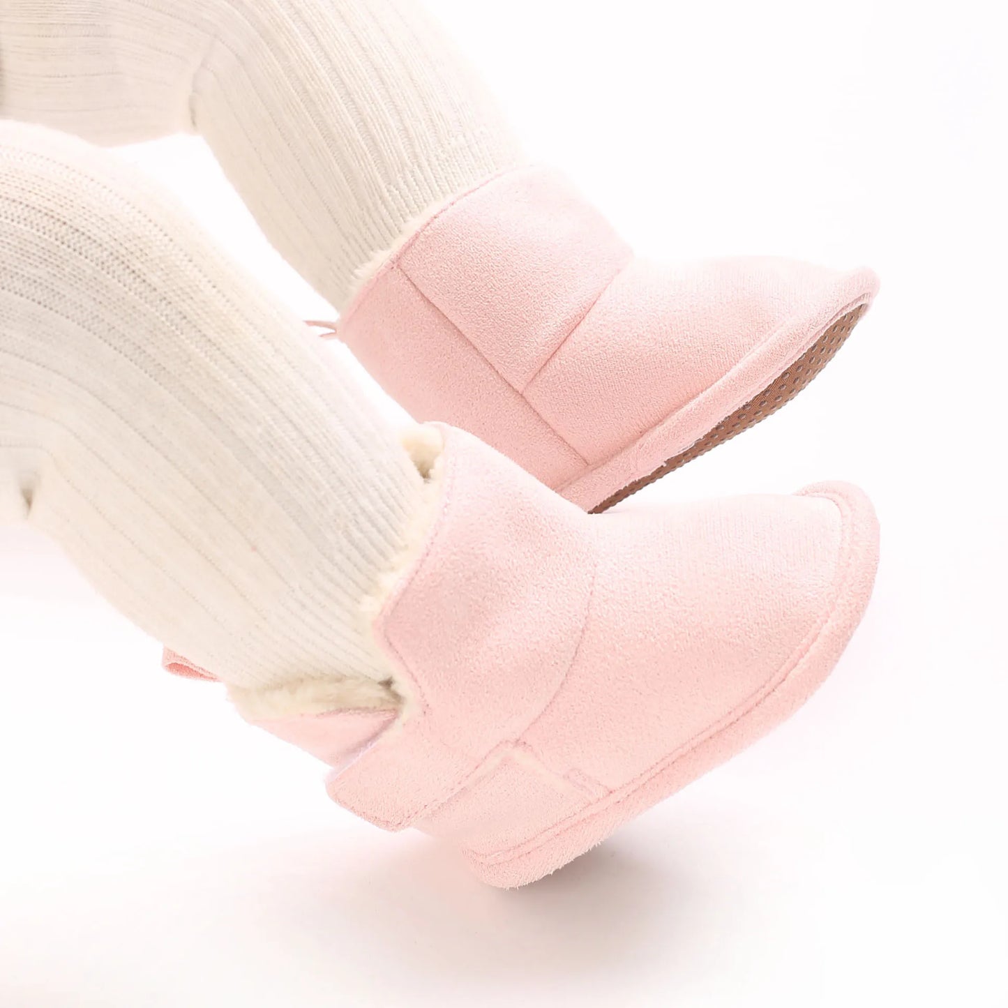 New Baby Boots For Winter Warmth 0-18M Newborn Baby Velcro Soft Sole Anti Slip Front Shoes Baby Shoes Warm Snow Boots