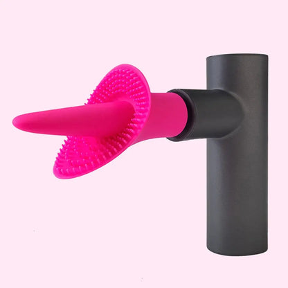Massage Gun Replacement Head, Lotus Shape, Tongue Shape, Silicone Massager, Fascia Gun Replacement Parts, Silicone Massage Head
