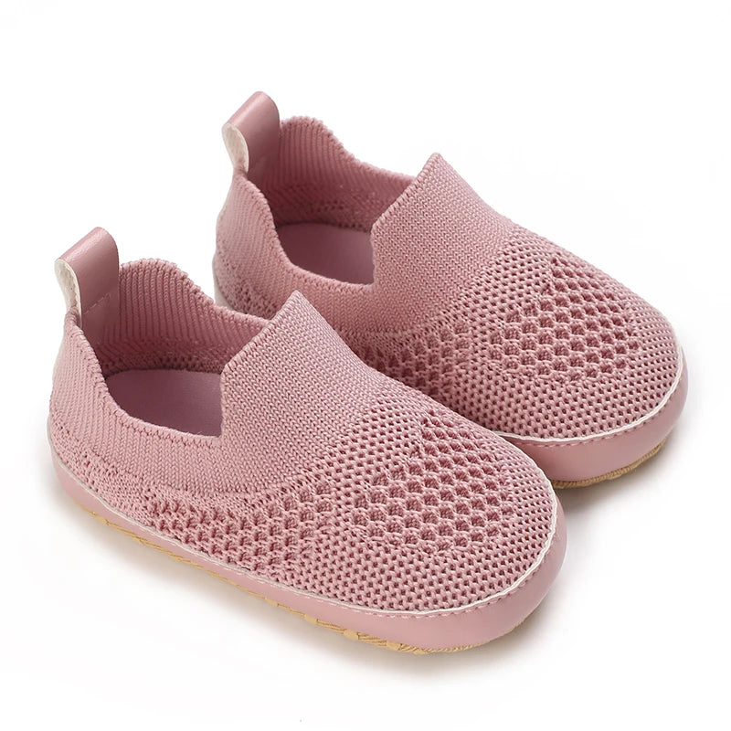 HAIZHIW 0-18M Baptism Newborn Baby Prewalker Girls Boys Casual Shoes Leather Non-Slip Soft-Sole Infant Toddler First Walkers