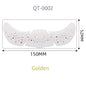 1pc Hot Stamping Freckles Makeup Sticker Metallic Radiation Golden Silver  Fake Freckles Temporary Tattoo Stickers Face Makeup