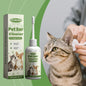 Pet Ear Cleaner Liquid for Dogs Cats Gentle Ear Wash Drops Removes Dirt Earwax buildup Deodorizer for Daily Ear Care Cleaning 50