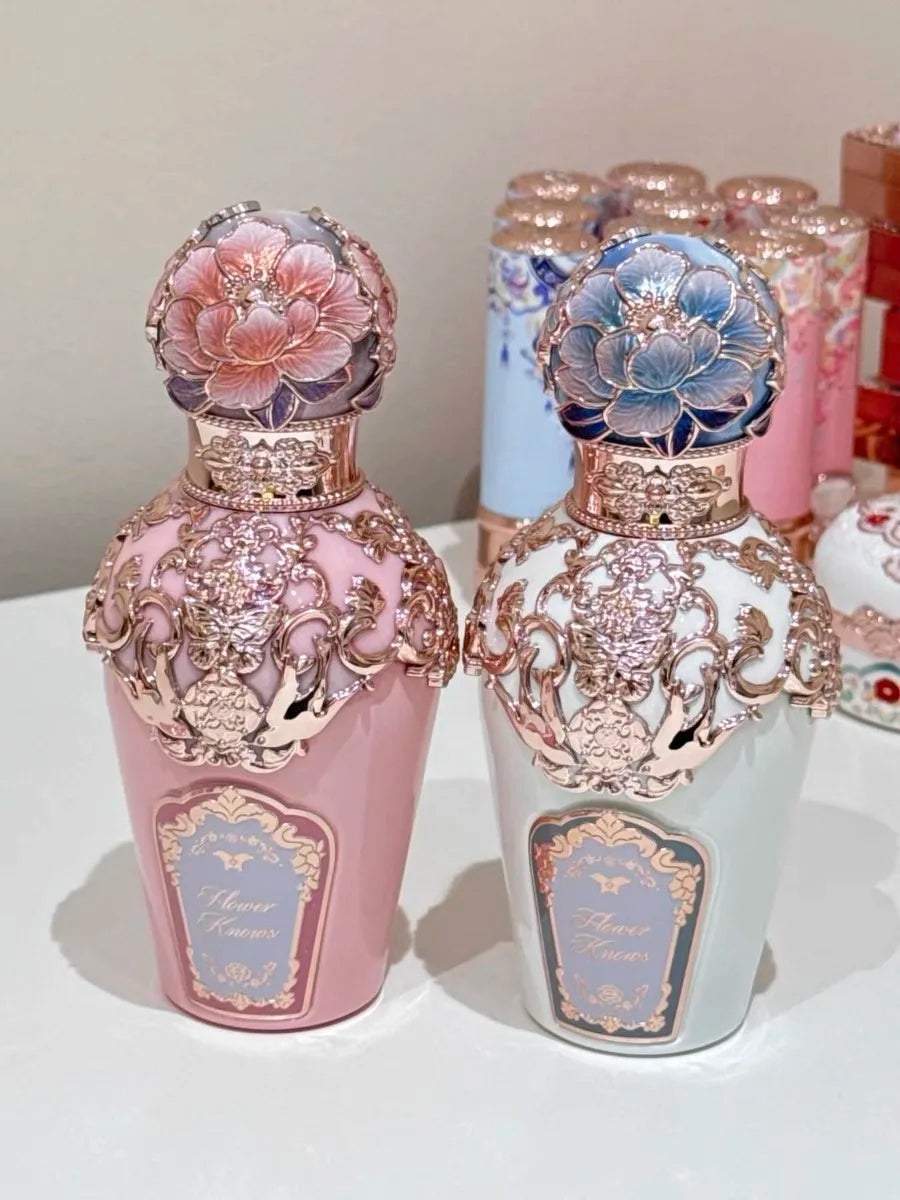 Flower Knows Strawberry Cupid Series Original Mens Woman Perfume Fruit Grapefruit Fresh Fragrance Charm Cologne 50ml