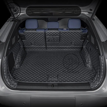 For Xpeng G6 2026 2025 2024 Car Boot Mat Rear Trunk Liner Cargo Protection Leather Trunk Mat Interior Modification Accessories