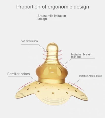 2Pcs Silicone Nipple Protector Breastfeeding Mother Protection Milk Cover popular