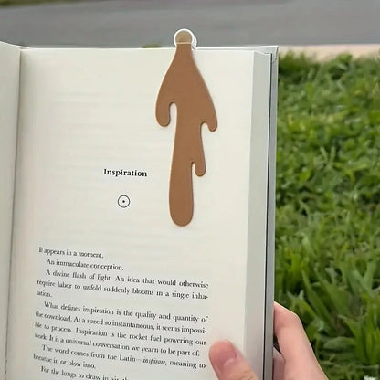 Creative Coffee Cup Bookmark, PU Leather Fun Reading Gift for Book Lovers & Coffee Enthusiasts