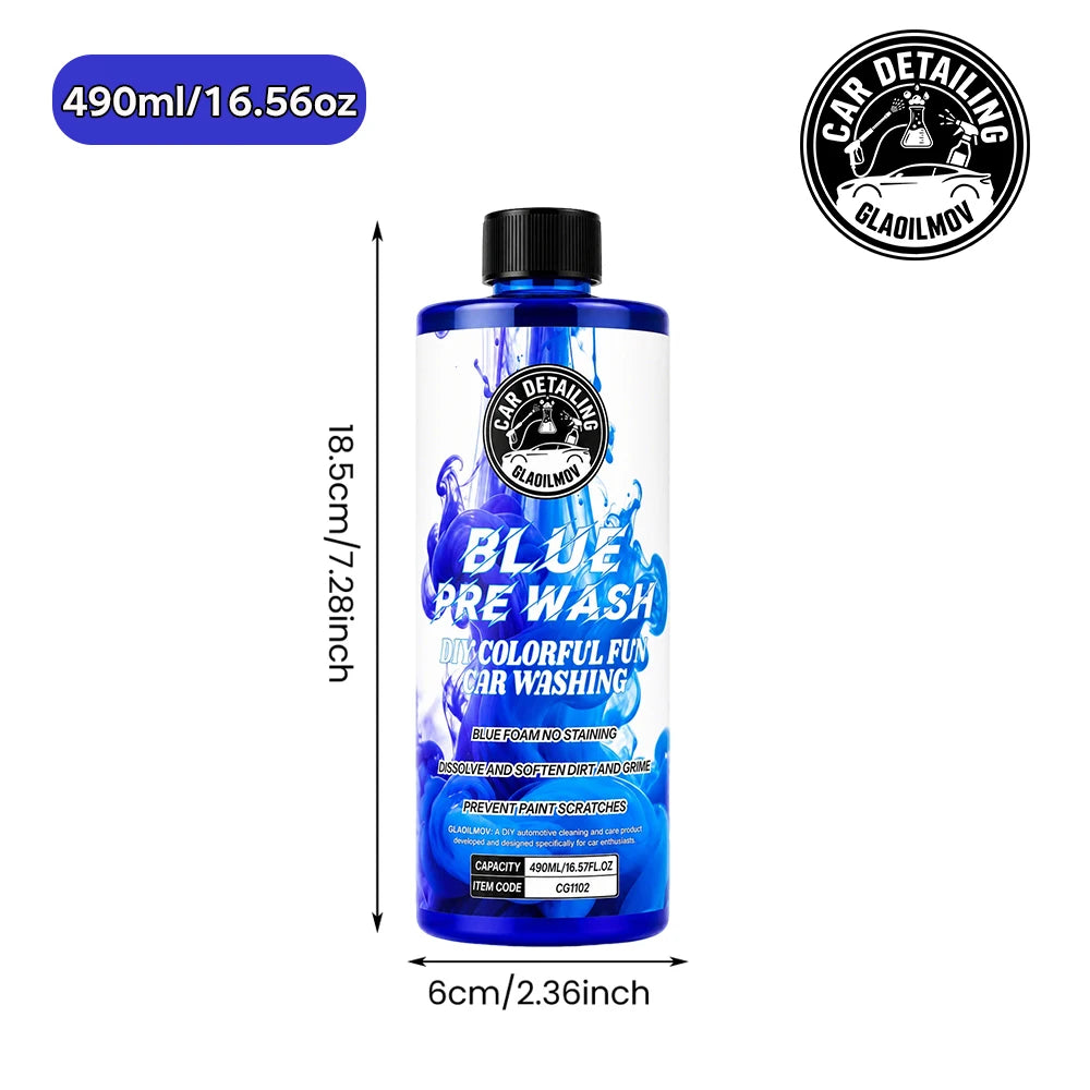 Colored Car Pre Wash Solution Magic High Concentration Foam Car Wash Shampoo Auto Detailing Accessory Super Cleaner