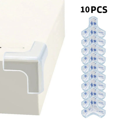 10PCS Transparent Anti Collision Angle PVC Pad Child Safety Corner Guard Baby Collision Proof Protector Christmas gift
