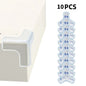 10PCS Transparent Anti Collision Angle PVC Pad Child Safety Corner Guard Baby Collision Proof Protector Christmas gift