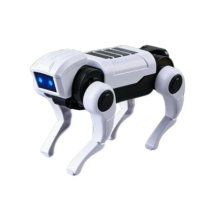 1-10PCS DIY Assembly RC Robot Dog Toy Remote Control Mechanical Robot Kit Science Teaching Model Electric Set Gift For Boys Kids