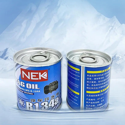 1/2/3pcs Auto R134a Refrigerant Oil Compressor Oil Automotive A/C AC Air Conditioning System Refrigerant For Car Truck Accessory