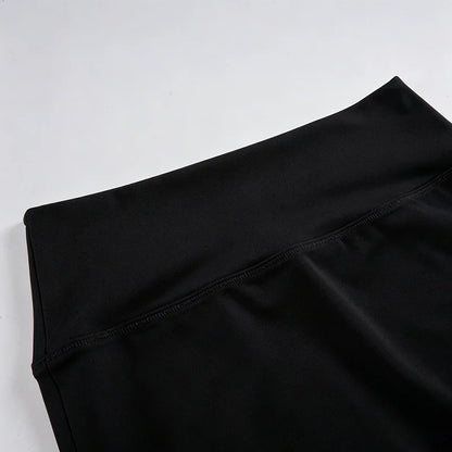 European American Low Rise Elegant One Piece Tassel Skirt Knitted Irregular Strap Wrapped Mid Length Skirt