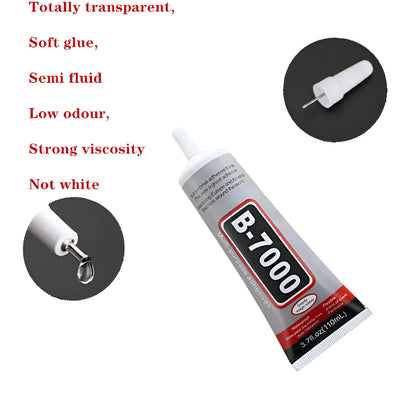 1PCS 15/50/110ML T7000 Adhesive Ziai for Phone Repair B7000 Liquid Glue Multi-purpose Super Glue With Precision Applicator Tip