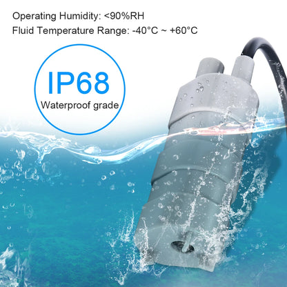 Super Quiet 12V 24V Brushless Motor Pump 1000l /H Small Submersible Water Pump Water Heater Opening Machine Supply Water Pump