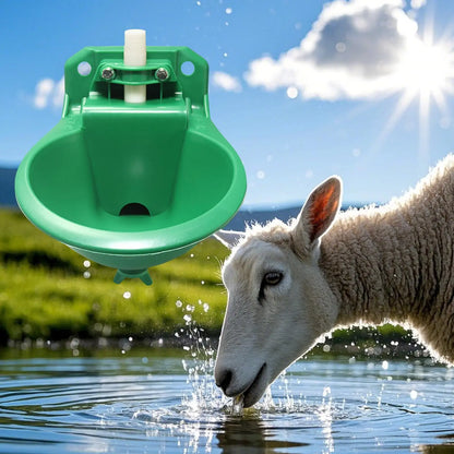 Goat Water Trough Horse Waterer Fountain Drinker Container 500ml Tank for Farm Poultry Dogs Chicken Coop Cattle Pet Sheep
