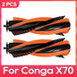 Fit For ( Conga X70 / Deerma X80 ) Replacement Parts Accessories Main Side Brush HEPA Filter Mop Pad Dust Bag