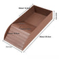 Turtle Bathing Pool Feeding Dish Durable Reptile Water Bowl for Box Turtles Frogs and Pets Easy to Clean Habitat Accessory