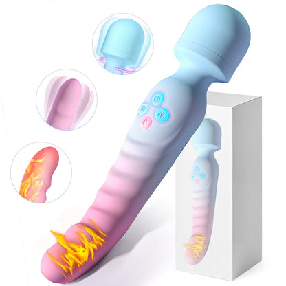 3 IN 1 Dildos G Spot Vibrator For Woman AV Machine Magic love Wand Clitoris Stimulator Female Vagina Massager Adults Sex Toys