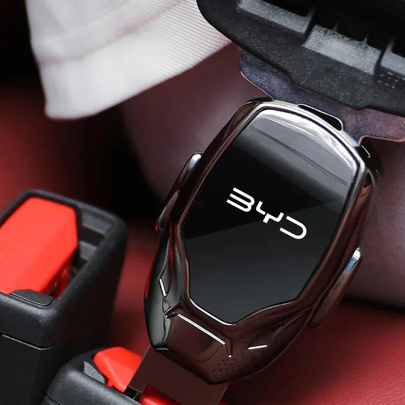 Car Seat Belt Clip Extension Plug Car Safety Seat Lock Buckle For BYD SONG Sealion 6 Seal U ATTO 3 Dolphin Mini Seal Accessories