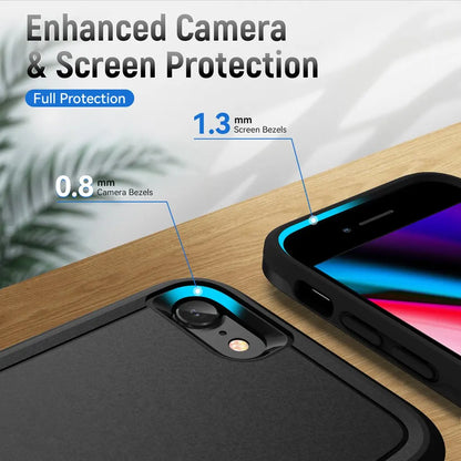For iPhone SE 3 2022 Case Shockproof Hybrid Case Dual Layer Design Hard Cover For iPhone SE 2 2020/iPhone 6/6S/7/8 Plus Cases