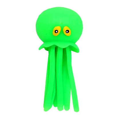Baby Bath Toys Sponge Water Absorbing Octopus Squeezing Stress Relief Toys Summer Swimming Play Water Bath Toy for Children