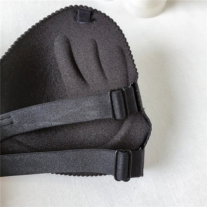 Sexy Backless Invisible Bra Push Up for Women Lingerie Seamless Brassiere No Sewing Bra Black Strapless Bras