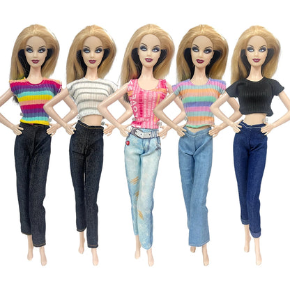 NK 1/6 Doll Princess Dress For 11.5 Inch Doll Clothes For 29CM Dolls Accessories Fashion Outfits Wear Casual Dress Gift Toy JJ