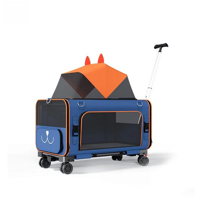 Pet Go out Trolley Portable Shoulder Bag Small Dog Cat Carrier Travel-friendly Pet Transport