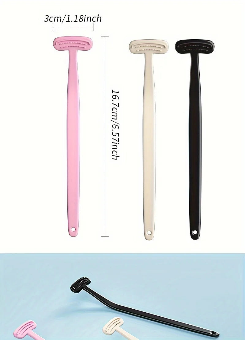 1pc Tongue Scraper, Tongue Coating Scraper, Reduce Bad Breath for Oral Care, Tongue Cleaners, Tongue Cleaning Tools for Adults