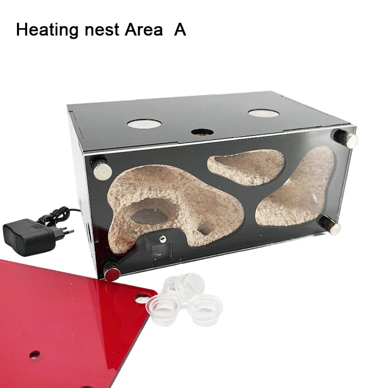 Expanded Anthill Ant House Acrylic Ant Kennel Insect Box Concrete Ant Farm Intelligent Temperature Control Ants Nest Spliceable